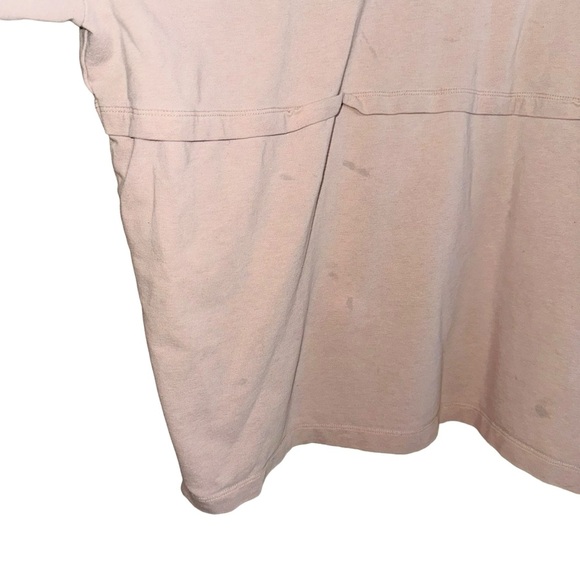 Lunya Dreamy Alpaca Wool Blend Fleece Oversized Hoodie Meditative Pink Lounge M - Picture 11 of 14